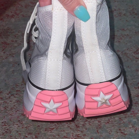 Women’s Converse Run Star Hike - Concrete heat white - size 8 🩷 - Picture 4 of 8